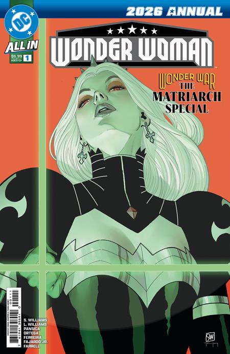 WONDER WOMAN 2026 ANNUAL WONDER WAR THE MATRIARCH SPECIAL #1 (ONE SHOT) CVR A DANIEL SAMPERE 9/30/2026