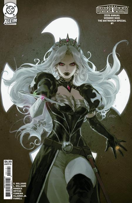 WONDER WOMAN 2026 ANNUAL WONDER WAR THE MATRIARCH SPECIAL #1 (ONE SHOT) CVR D LESLEY LEIRIX LI CARD STOCK VAR 9/30/2026