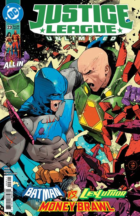 JUSTICE LEAGUE UNLIMITED #23 CVR A DAN MORA 9/23/2026