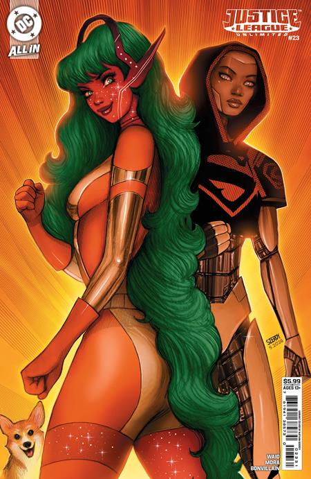 JUSTICE LEAGUE UNLIMITED #23 CVR C NATHAN SZERDY CARD STOCK VAR 9/23/2026