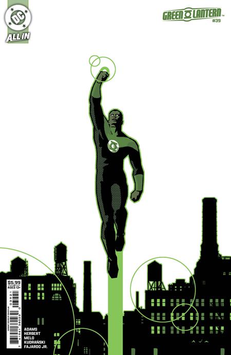 GREEN LANTERN #39 CVR B DAVID AJA CARD STOCK VAR 9/23/2026