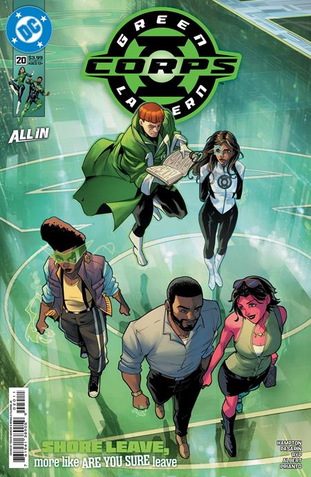 GREEN LANTERN CORPS #20 CVR A TRAVIS MERCER & ROMULO FAJARDO JR 9/9/2026