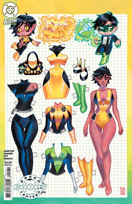 GREEN LANTERN CORPS #20 CVR C RIAN GONZAELES CARD STOCK VAR 9/9/2026