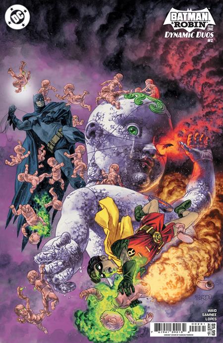 BATMAN & ROBIN YEAR ONE DYNAMIC DUOS #2 (OF 12) CVR C DUNCAN FEGREDO CARD STOCK VAR 9/9/2026