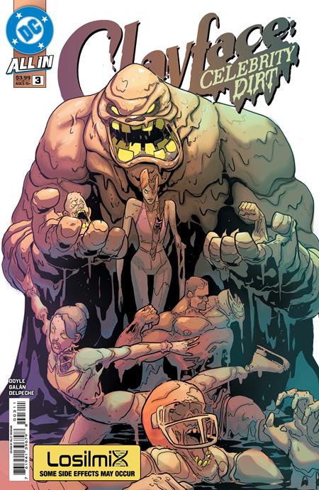 CLAYFACE CELEBRITY DIRT #3 (OF 6) CVR A RILEY ROSSMO 9/9/2026