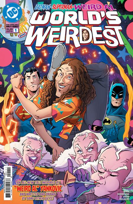 BATMAN SUPERMAN WEIRD AL WORLDS WEIRDEST #1 (ONE SHOT) CVR A DAN SCHOENING 9/2/2026