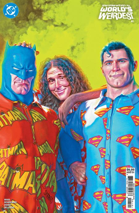 BATMAN SUPERMAN WEIRD AL WORLDS WEIRDEST #1 (ONE SHOT) CVR B MARK SPEARS CARD STOCK VAR 9/2/2026