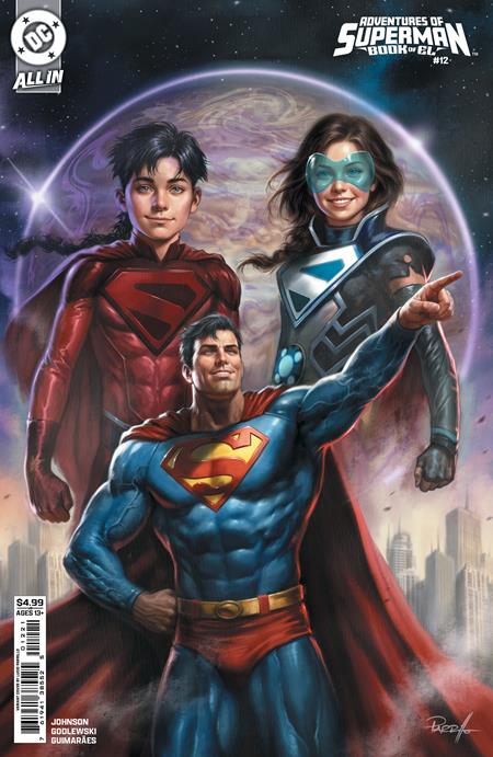 ADVENTURES OF SUPERMAN BOOK OF EL #12 (OF 12) CVR B LUCIO PARRILLO CARD STOCK VAR 9/30/2026
