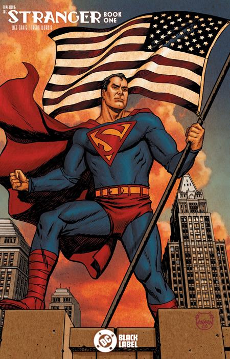 SUPERMAN THE STRANGER #1 (OF 6) CVR B DAVE JOHNSON CARD STOCK VAR (MR) 9/2/2026