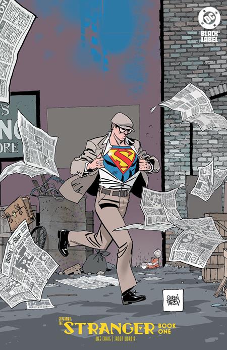 SUPERMAN THE STRANGER #1 (OF 6) CVR C GORAN PARLOV CARD STOCK VAR (MR) 9/2/2026