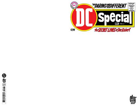 DC SPECIAL #5 FACSIMILE EDITION CVR C BLANK CARD STOCK VAR 9/16/2026