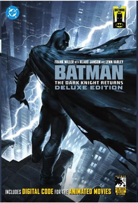 BATMAN DAY 2026 - BATMAN THE DARK KNIGHT RETURNS DELUXE EDITION HC VARIANT DUST JACKET 9/16/2026