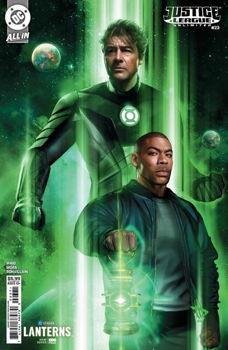 JUSTICE LEAGUE UNLIMITED #23 CVR G DAVE WILKINS LANTERNS CARD STOCK VAR 9/23/2026