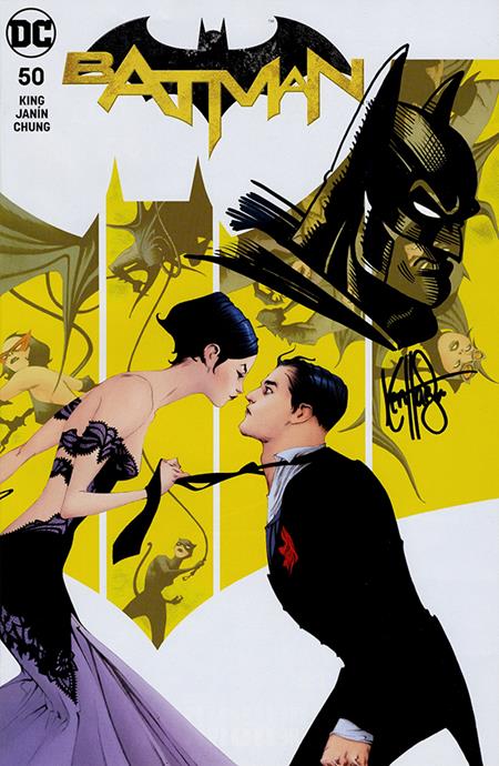 DF BATMAN #50 DF EXCLUSIVE VARIANT SIGNED AND REMARKED BY KEN HAESER WITH A BATMAN HEAD SKETCH 9/30/2026