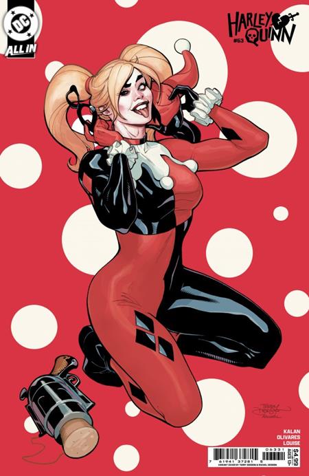 DF HARLEY QUINN #63 VARIANT SIGNED BY TERRY & RACHEL DODSON 9/30/2026