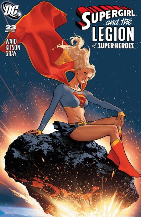 DF SUPERGIRL AND THE LEGION OF SUPERHEROES #23 FACSIMILE EDITION ADAM HUGHES FOIL VARIANT CGC GRADED 9/30/2026