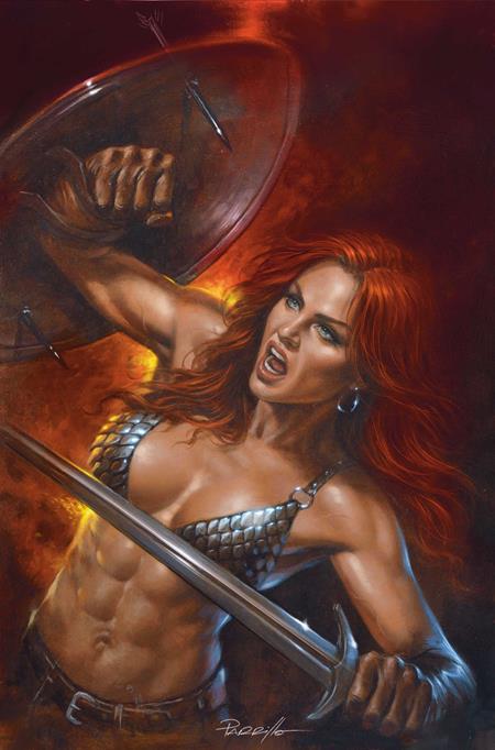RED SONJA SHE DEVIL WITH A SWORD #5 CVR F LUCIO PARRILLO METAL PREMIUM VAR 9/16/2026
