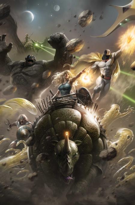 SPACE GHOST VS THE HERCULOIDS #1 CVR G FRANCESCO MATTINA METAL PREMIUM COVER VAR 9/30/2026