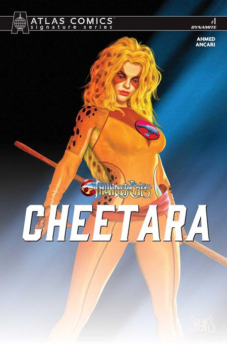 THUNDERCATS CHEETARA #1 CVR J MARK SPEARS ATLAS EDITION SIGNED BY SALADIN AHMED VAR 9/23/2026
