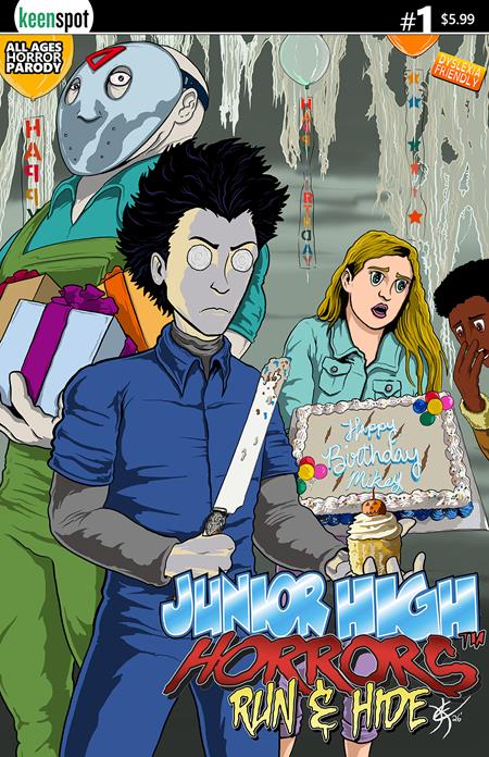 JUNIOR HIGH HORRORS RUN & HIDE #1 (ONE SHOT) CVR C ERIC KENT BIRTHDAY PARTY VAR 9/23/2026