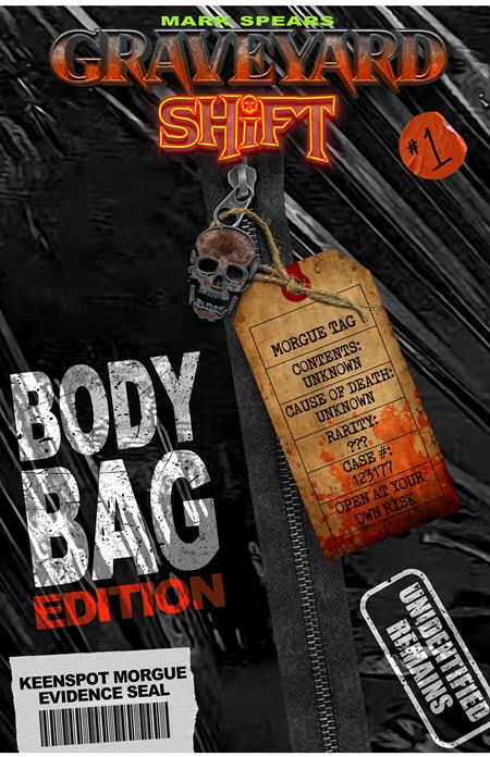 MARK SPEARS GRAVEYARD SHIFT #1 CVR D MARK SPEARS BODY BAG EDITION BLIND BAG WITH BONUS TRADING CARD VAR 10/14/2026