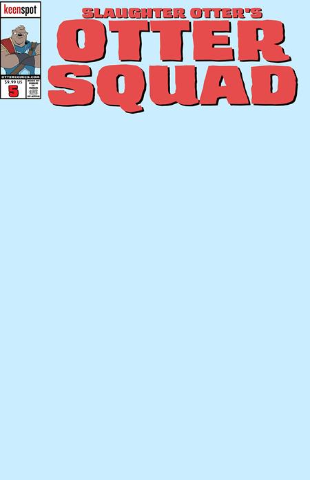 OTTER SQUAD #5 CVR D BABY BLUE BLANK SKETCH COVER BAGGED WITH TRADING CARD VAR 9/30/2026