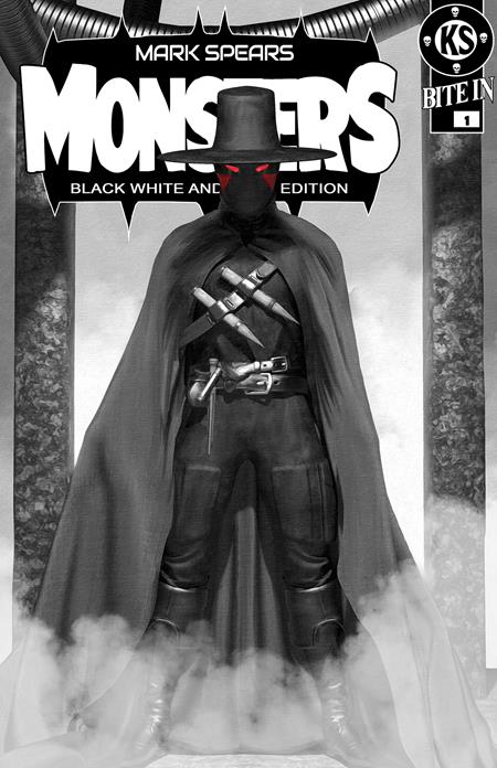 MARK SPEARS MONSTERS #1 7TH PTG BLACK WHITE & DEAD EDITION CVR D MARK SPEARS ABSOLUTE BATMAN #1 HOMAGE VAR 9/16/2026