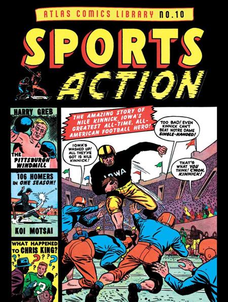 ATLAS COMICS LIBRARY HC NO 10 SPORTS ACTION (MR) 9/23/2026