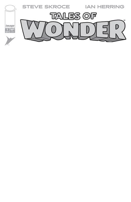 TALES OF WONDER #1 (OF 5) CVR G BLANK SKETCH VAR 9/2/2026