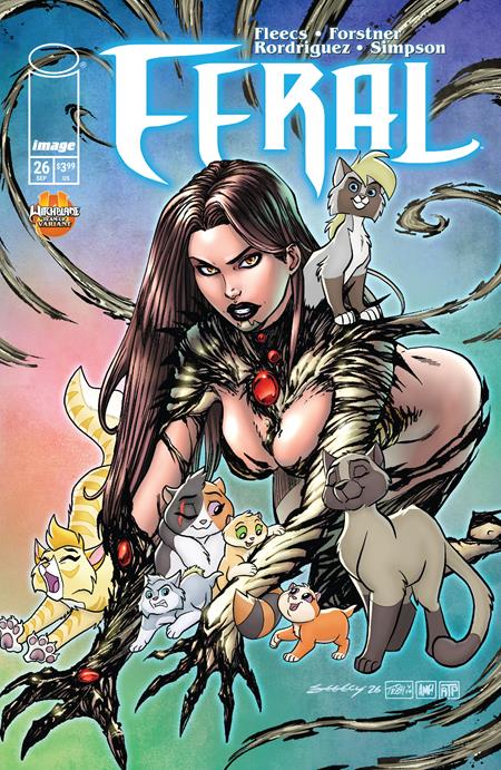 FERAL #26 CVR D TRISH FORSTNER & TIM SEELEY WITCHBLADE TEAM UP VAR 9/23/2026