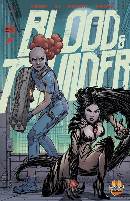 BLOOD & THUNDER #17 CVR E EJ SU & DEE CUNNIFFE WITCHBLADE TEAM UP VAR (MR) 9/9/2026