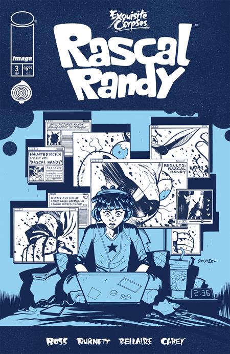 EXQUISITE CORPSES RASCAL RANDY #3 (OF 5) CVR C DYLAN BURNETT POLYBAGGED WITH COLLECTIBLE CARD VAR (MR) 9/23/2026