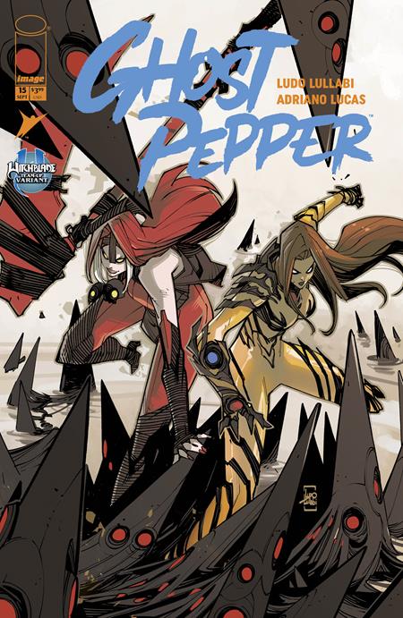GHOST PEPPER #15 CVR F LUDO LULLABI WITCHBLADE TEAM UP VAR 9/23/2026