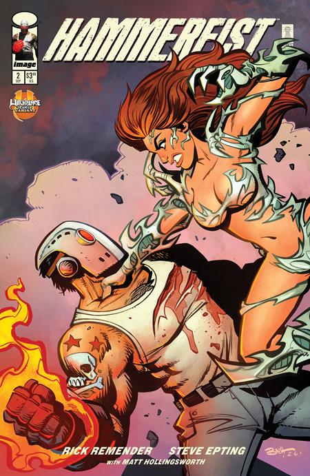 HAMMERFIST #2 CVR C BRETT PARSON WITCHBLADE TEAM UP VAR (MR) 9/30/2026