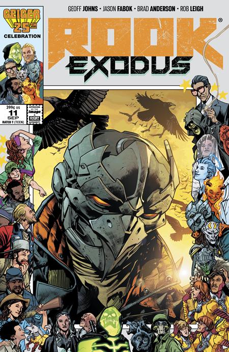 ROOK EXODUS #11 CVR D BRYAN HITCH & BRAD ANDERSON GEIGER #25 ANNIVERSARY VAR 9/2/2026