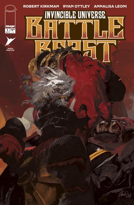 INVINCIBLE UNIVERSE BATTLE BEAST #1 9TH PTG 9/9/2026