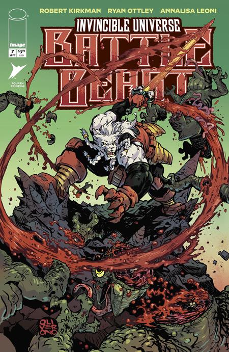 INVINCIBLE UNIVERSE BATTLE BEAST #7 4TH PTG 9/9/2026