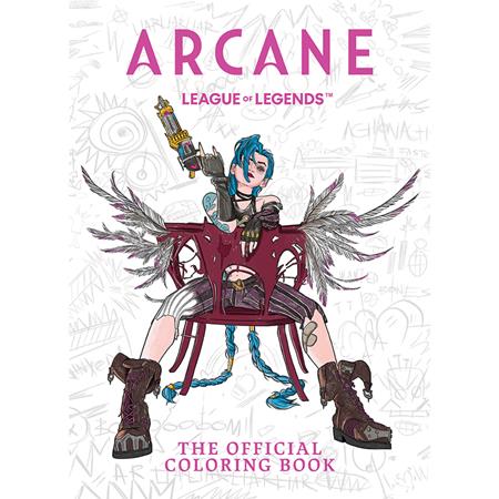 ARCANE TP THE OFFICIAL COLORING BOOK 9/30/2026