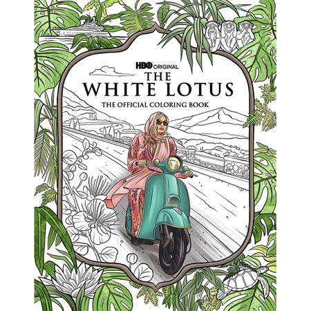 HBO ORIGINAL SERIES THE WHITE LOTUS TP THE OFFICIAL COLORING BOOK 9/9/2026