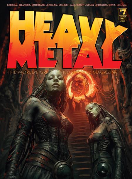 HEAVY METAL MAGAZINE #7 CVR A CARLOS CABRERA 9/30/2026