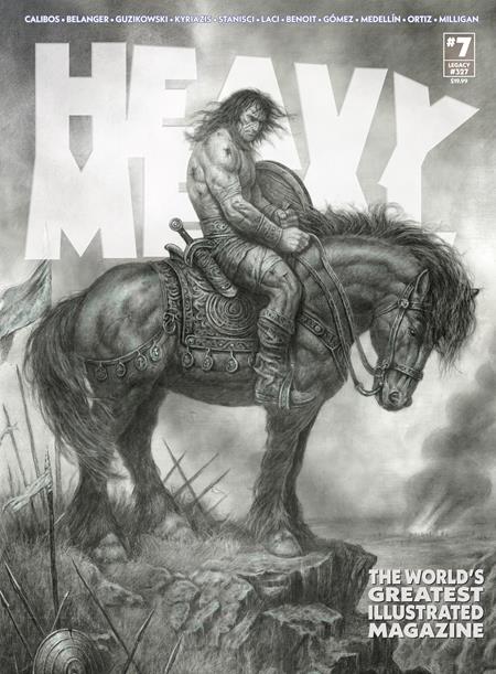 HEAVY METAL MAGAZINE #7 CVR B CALIBOS VAR 9/30/2026