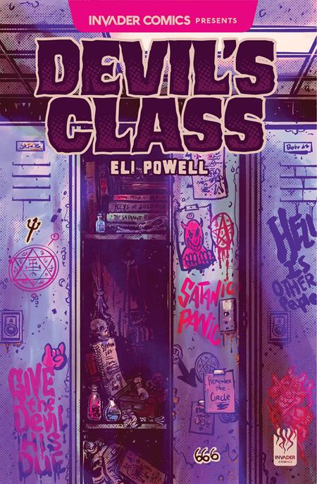 INVADER COMICS PRESENTS DEVILS CLASS #1 (ONE SHOT) CVR B MIKE NELSEN VAR 9/23/2026