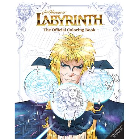 JIM HENSONS LABYRINTH TP THE OFFICIAL COLORING BOOK 9/26/2026