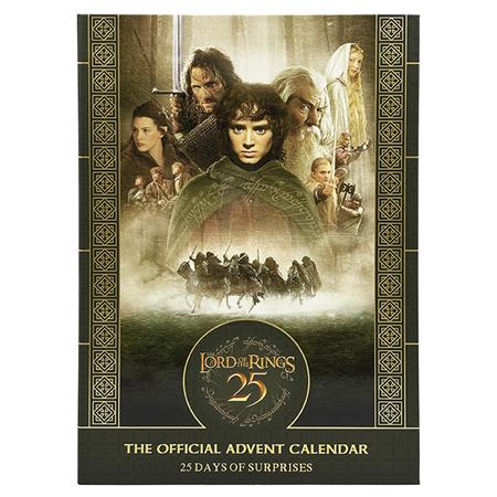 LORD OF THE RINGS THE OFFICIAL ADVENT CALENDAR 9/26/2026