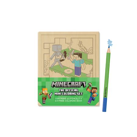 MINECRAFT TP THE OFFICIAL MINI COLORING SET 9/9/2026