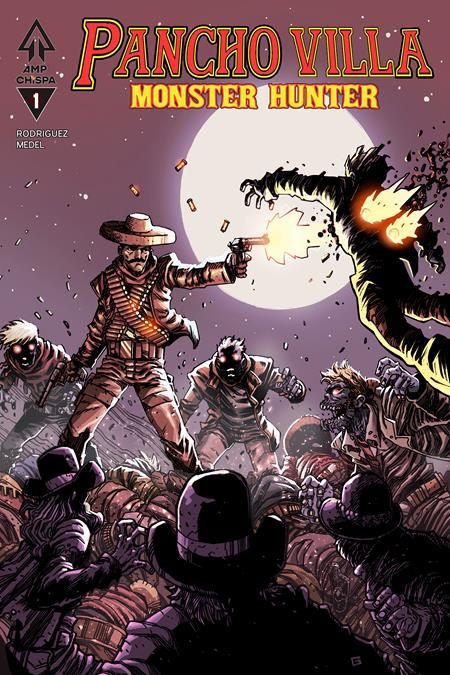 PANCHO VILLA MONSTER HUNTER #1 (OF 3) CVR B GUILLERMO VILLARREAL VAR 9/16/2026
