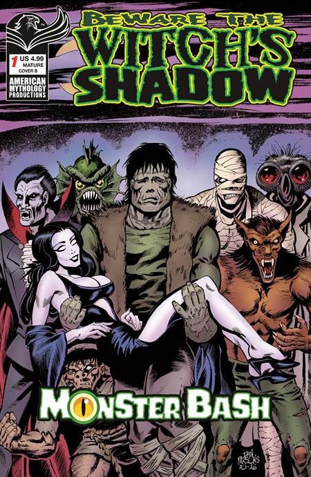 BEWARE THE WITCHS SHADOW MONSTER BASH #1 CVR B DAN PARSONS VAR (MR) 9/30/2026