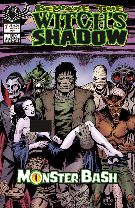 BEWARE THE WITCHS SHADOW MONSTER BASH #1 CVR D DAN PARSONS RISQUE VAR (MR) 9/30/2026