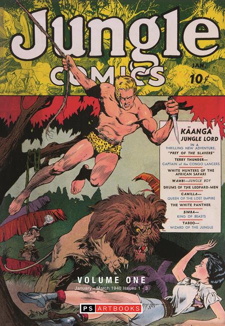 GOLDEN AGE CLASSICS JUNGLE COMICS HC VOL 01 9/9/2026