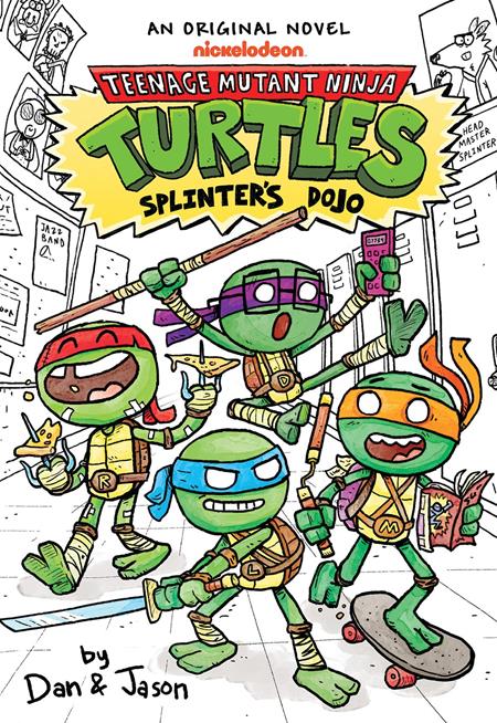 TEENAGE MUTANT NINJA TURTLE ILLUSTRATED NOVEL VOL 01 SPLINTERS DOJO 9/2/2026